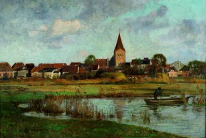 Franz_Bunke_Stadtansicht von Schwaan_G 086