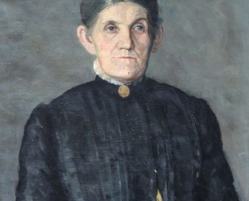 Otto Bartels, Porträt Frau, 1923, Kunstmuseum Schwaan
